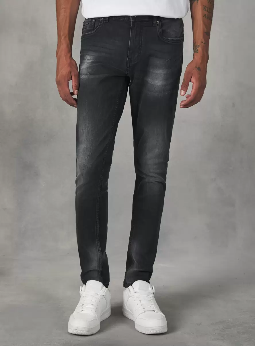 Super Skinny Jeans In Stretch Denim Denim Days Men D00G Grey - 1