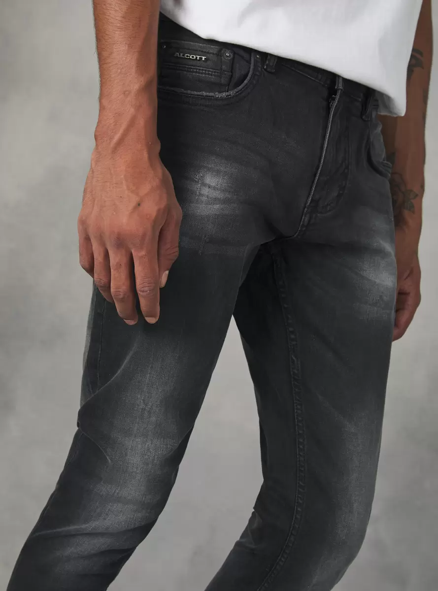 Super Skinny Jeans In Stretch Denim Denim Days Men D00G Grey - 2