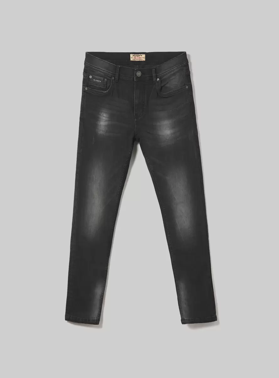 Super Skinny Jeans In Stretch Denim Denim Days Men D00G Grey - 4