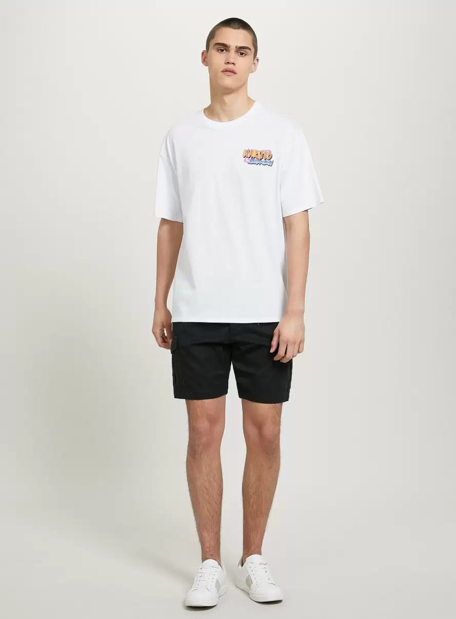T-Shirt Naruto / Alcott T-Shirt Men Wh3 White - 2