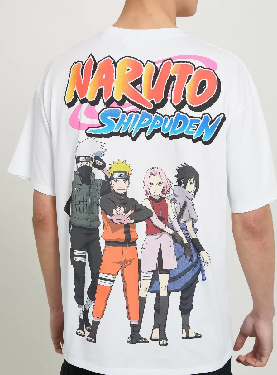 T-Shirt Naruto / Alcott T-Shirt Men Wh3 White