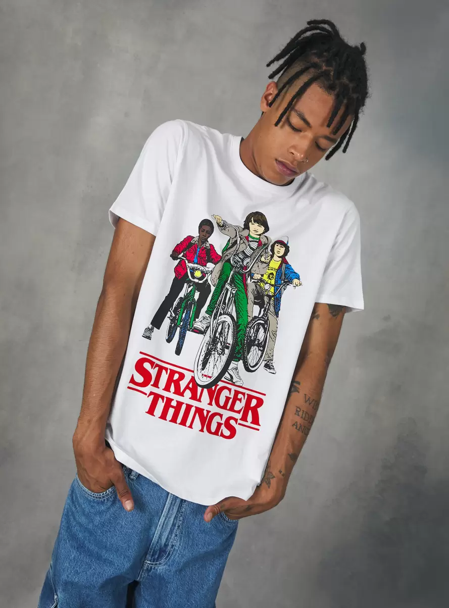 Wh3 White Men Stranger Things / Alcott T-Shirt T-Shirt - 2