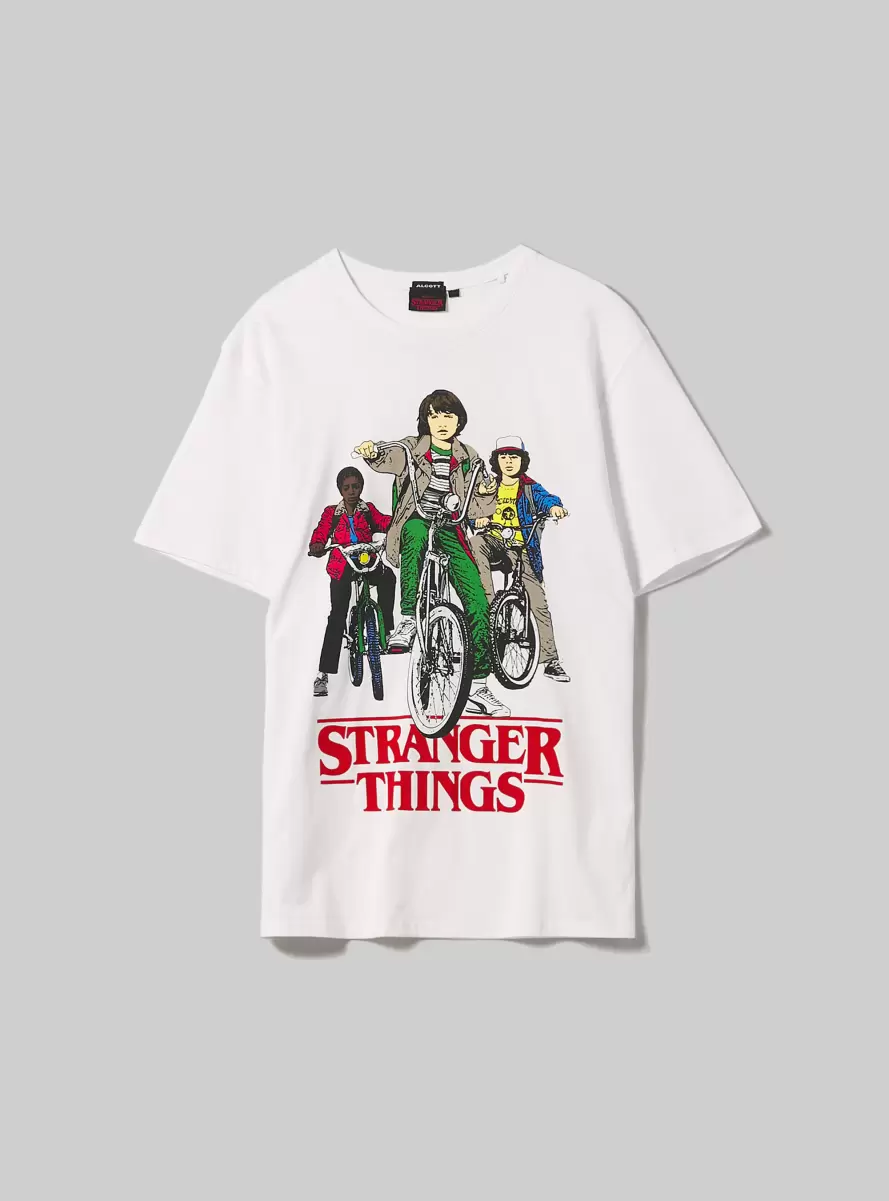 Wh3 White Men Stranger Things / Alcott T-Shirt T-Shirt - 4