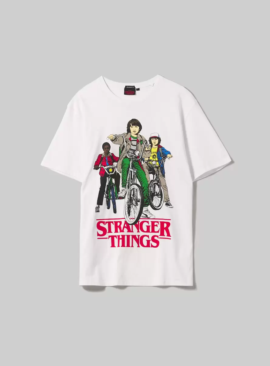 Wh3 White Men Stranger Things / Alcott T-Shirt T-Shirt - 6