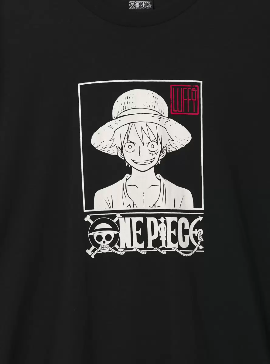 Men Bk1 Black T-Shirt One Piece / Alcott T-Shirt - 5