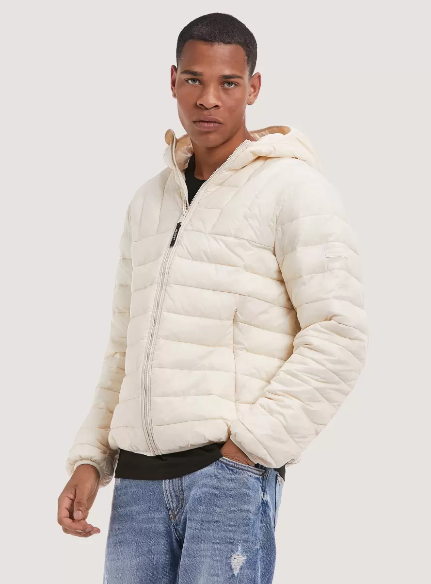Jacket With Recycled Padding Jackets Wh1 Off White Men