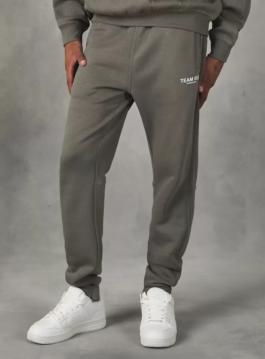 Ky3 Kaky Light Jogger Trousers With Team 053 Print Trousers Men - 1