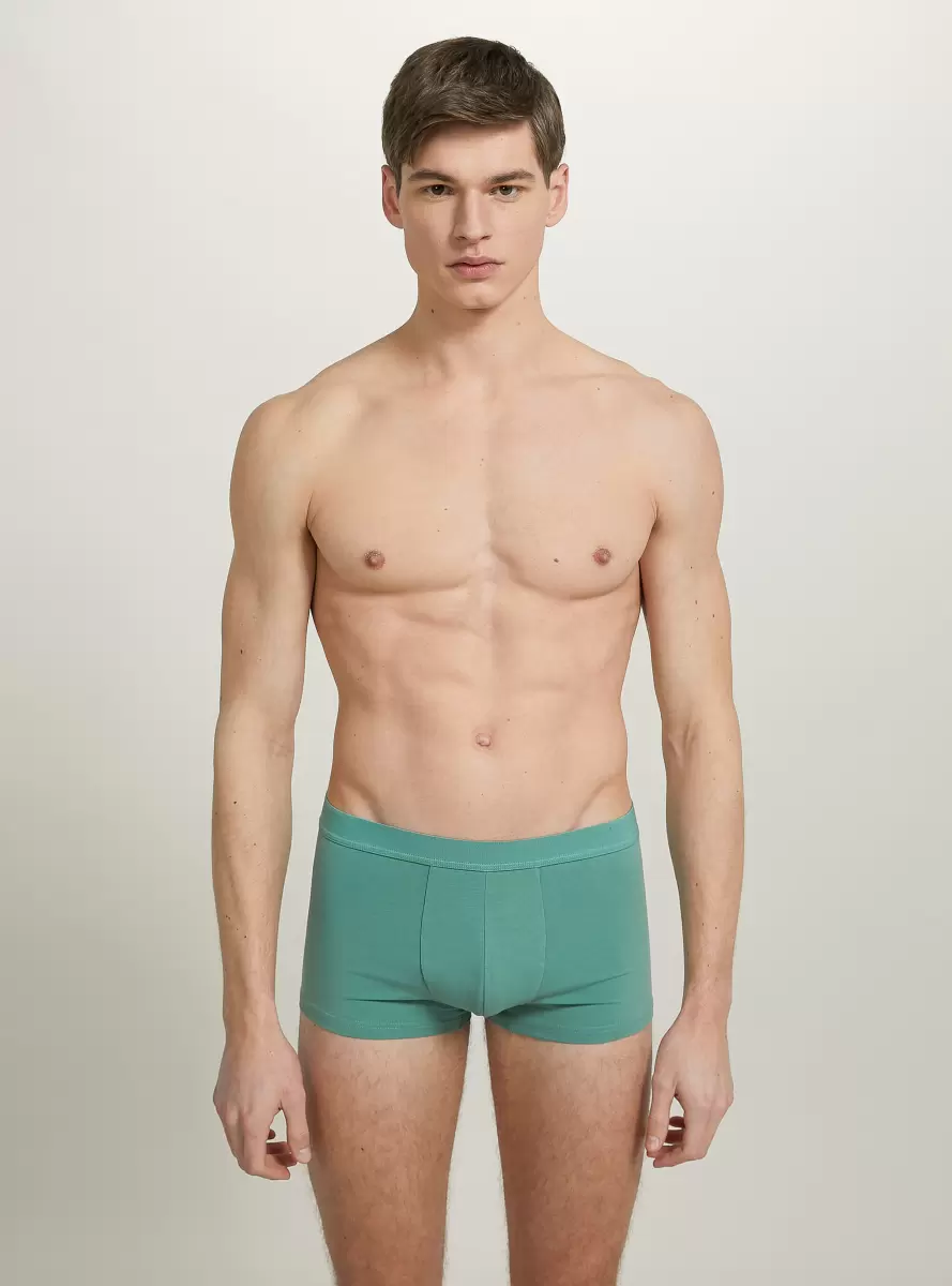 Underwear Set Of 3 Pairs Of Stretch Cotton Boxer Shorts Men Ky3 Kaky Light - 3