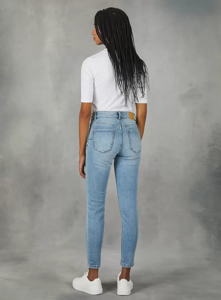 Denim Days Skinny Jeans With Push-Up Effect D007 Light Azure Women - 3