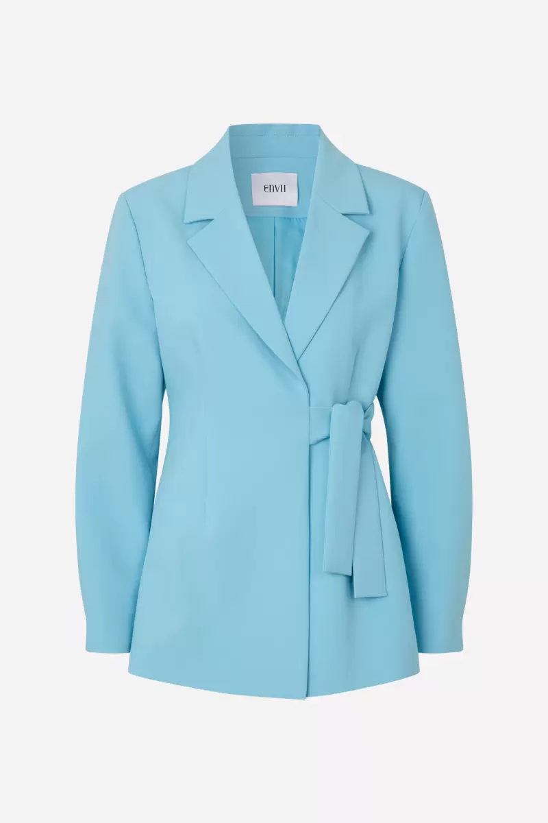 Enpossum Blazer 6797 Jackets & Coats Now Women Envii Air Blue - 4