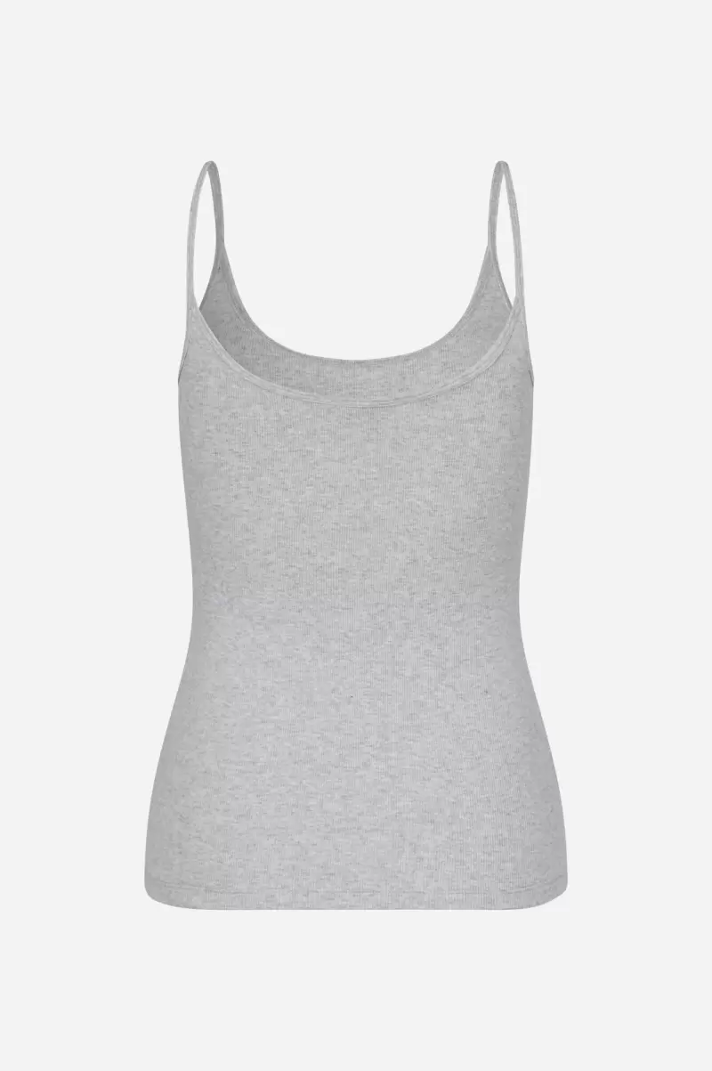 Enally Sl Top 5314 Envii Women Light Grey Mel (Ally) Sturdy T-Shirts & Tops - 4