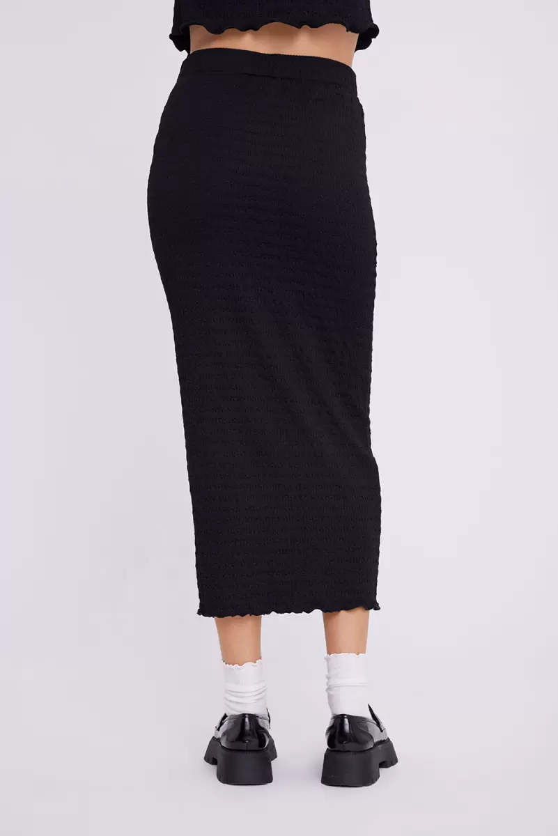 Skirts & Shorts Sustainable Black Envii Enwheel Maxi Skirt 7041 Women - 2
