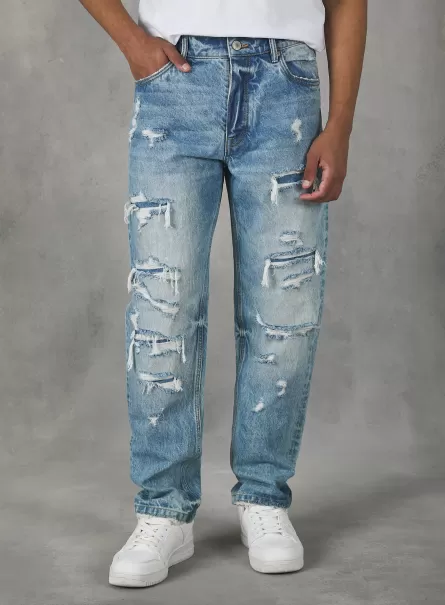 D005 Light Blue 90S Slim Fit Jeans Denim Days Men