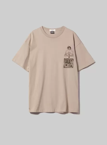 T-Shirt Men One Piece / Alcott T-Shirt Bg2 Beige Medium