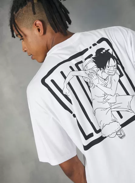 One Piece / Alcott T-Shirt Men T-Shirt Wh3 White