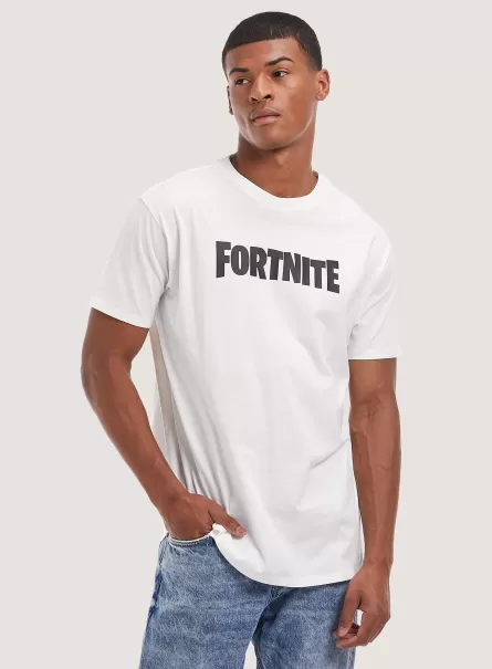 Fortnite / Alcott T-Shirt Men C0020 Off White T-Shirt