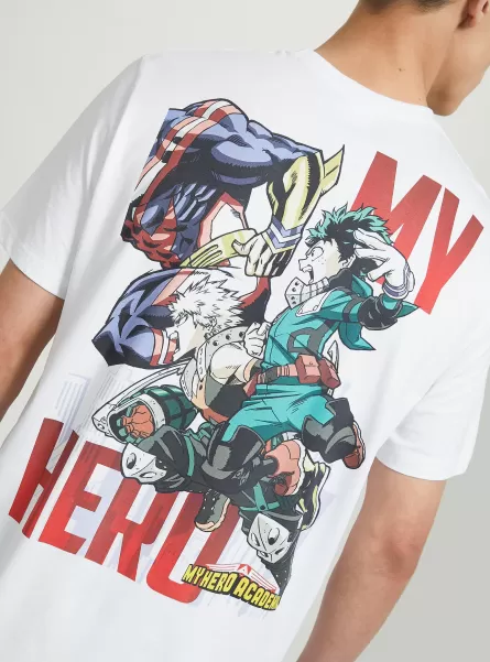 My Hero Academia / Alcott T-Shirt Wh3 White T-Shirt Men