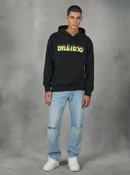 Dylan Dog Sweatshirt / Alcott Bk1 Black Men Sweatshirts