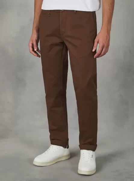 Rt2 Rusty Medium Men Trousers Stretch Cotton Twill Chinos