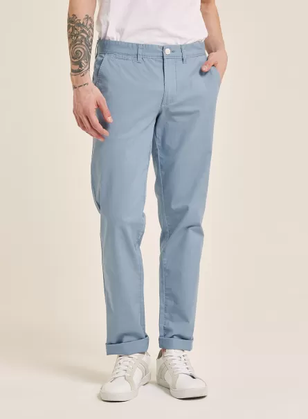 C1155 Azurre Trousers Men Twill Chinos