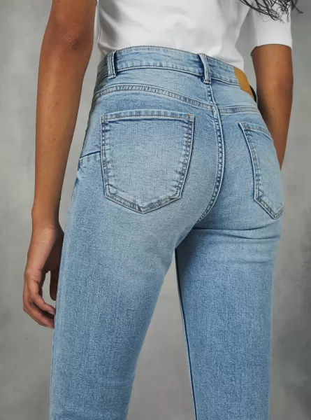 Denim Days Skinny Jeans With Push-Up Effect D007 Light Azure Women