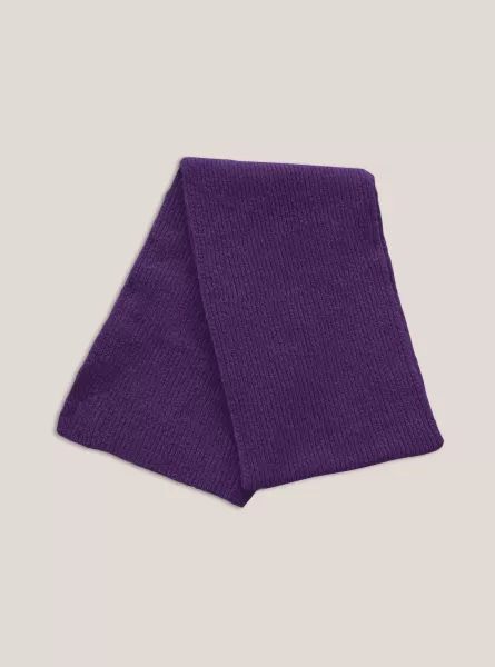 Vi1 Violet Dark Sciarpa Soft Touch Women Scarves