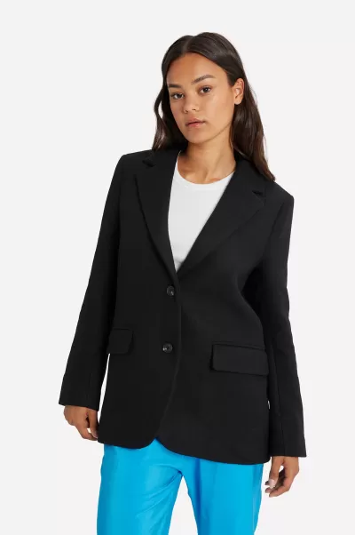 Jackets & Coats Efficient Women Black Encovent Jacket 6861 Envii