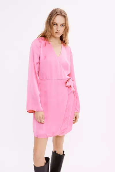 Luxury Women Aurora Pink Envii Enarmadillo Ls Dress 6984 Dresses